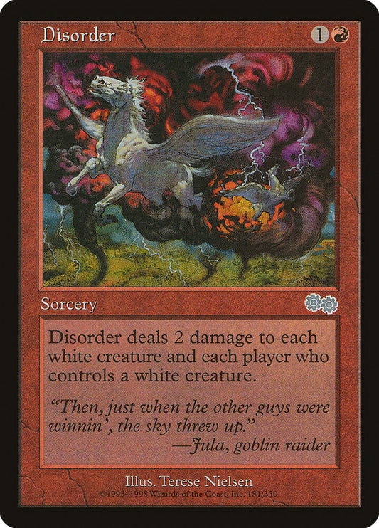 MTG Card Title: Disorder USG/181