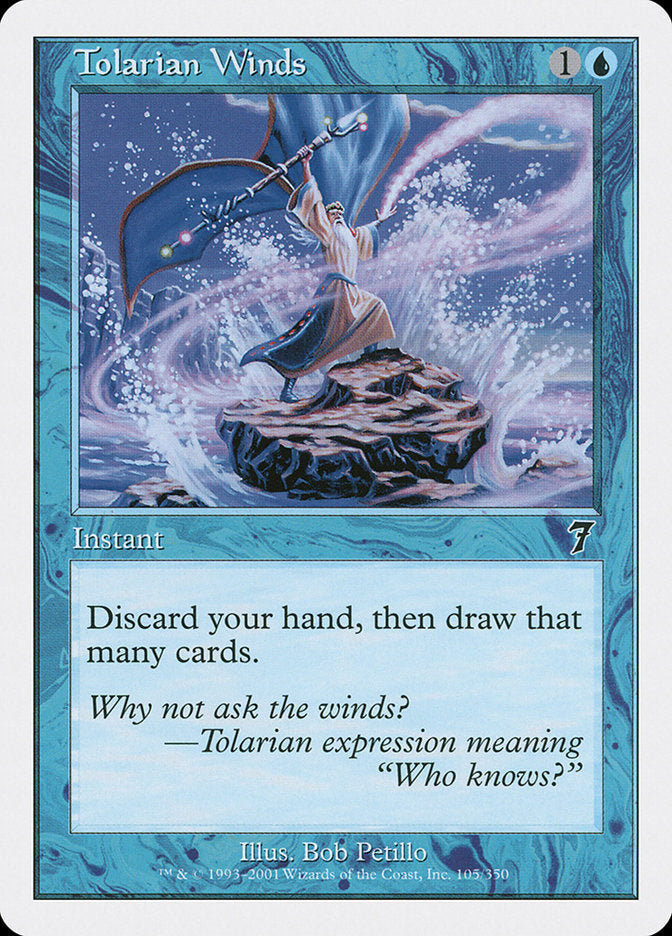 MTG Card Title: Tolarian Winds 7ED/105