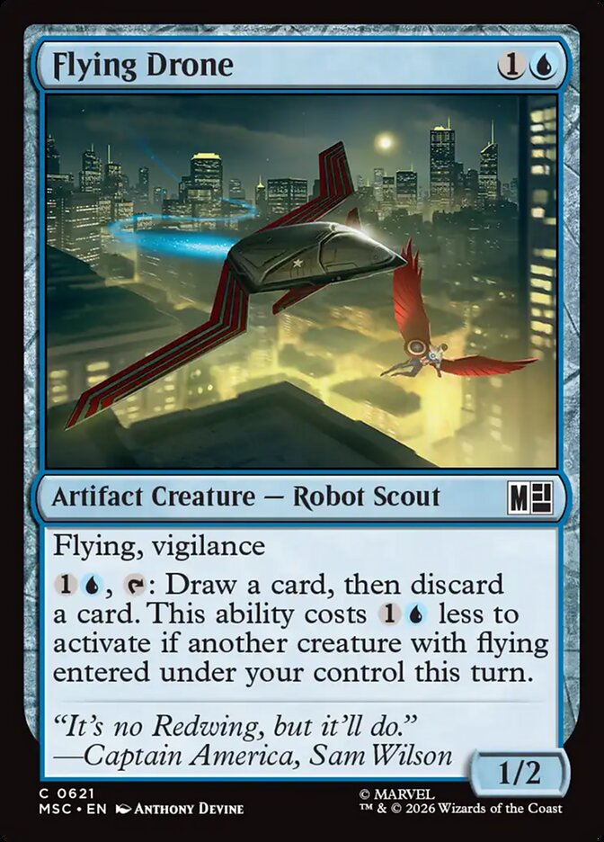 MTG Card Title: Flying Drone MSC/621