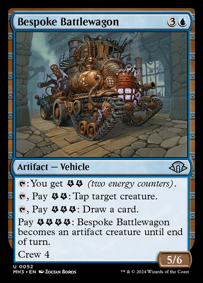 MTG Card Title: Bespoke Battlewagon MH3/52