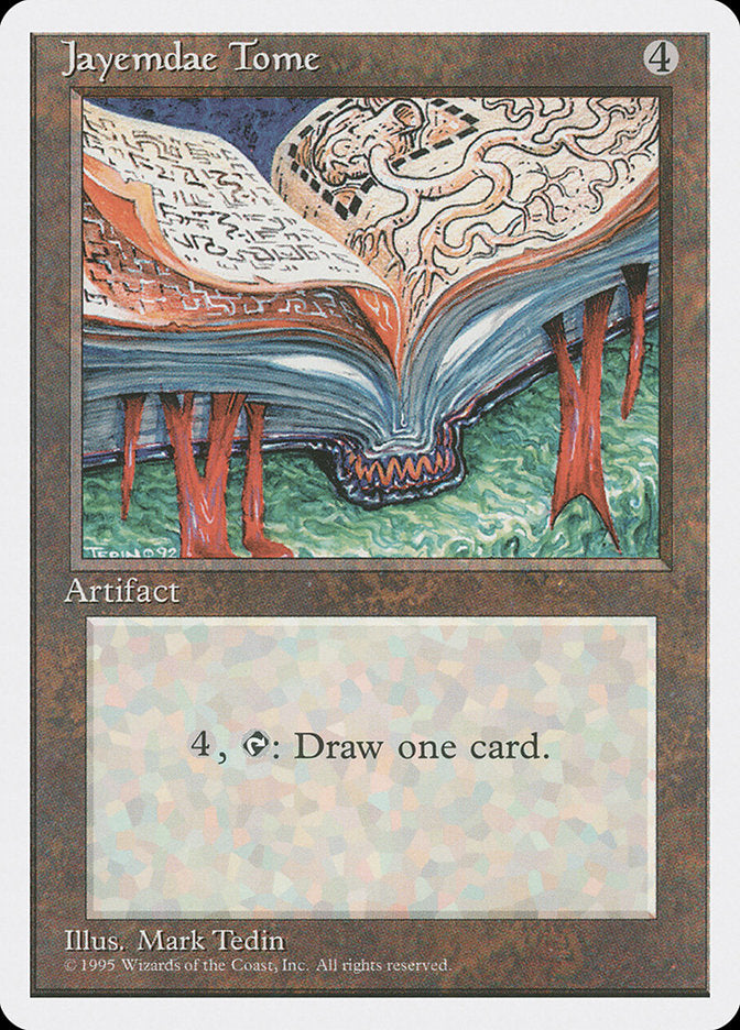 MTG Card Title: Jayemdae Tome 4ED/331