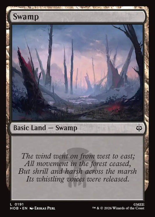 MTG Card Title: Swamp HOB/191