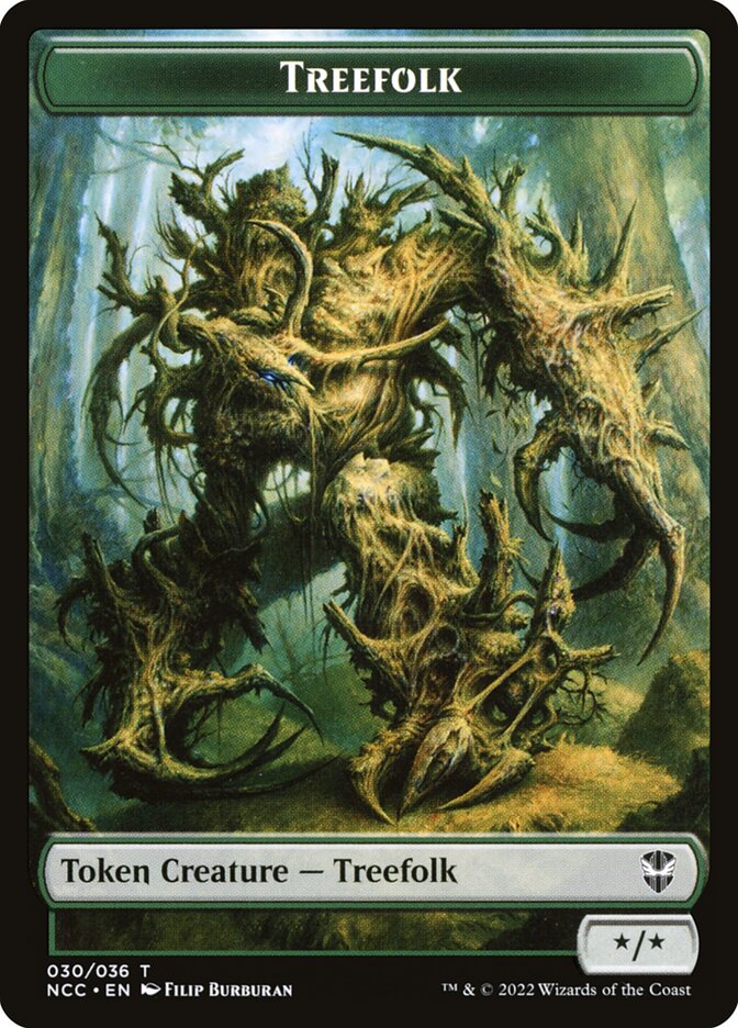 MTG Card Title: Treefolk TNCC/30