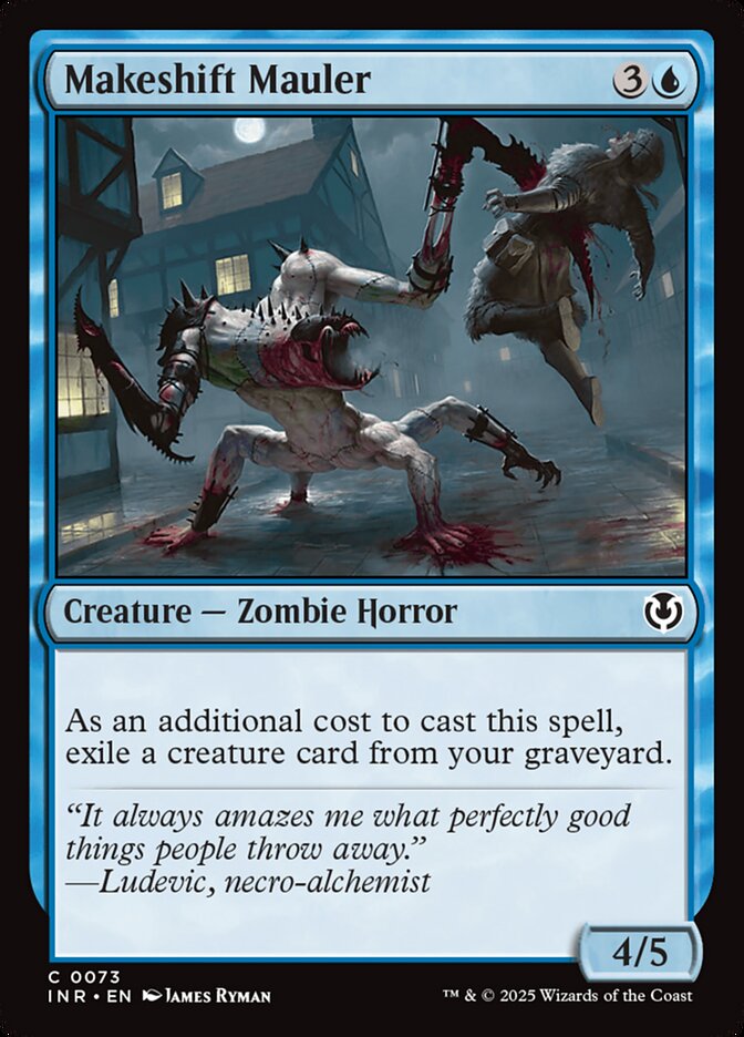 MTG Card Title: Makeshift Mauler INR/73