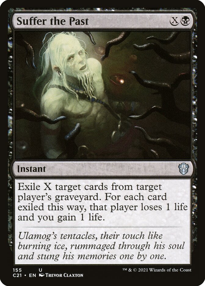 MTG Card Title: Suffer the Past C21/155