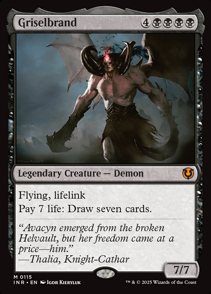 MTG Card Title: Griselbrand INR/115