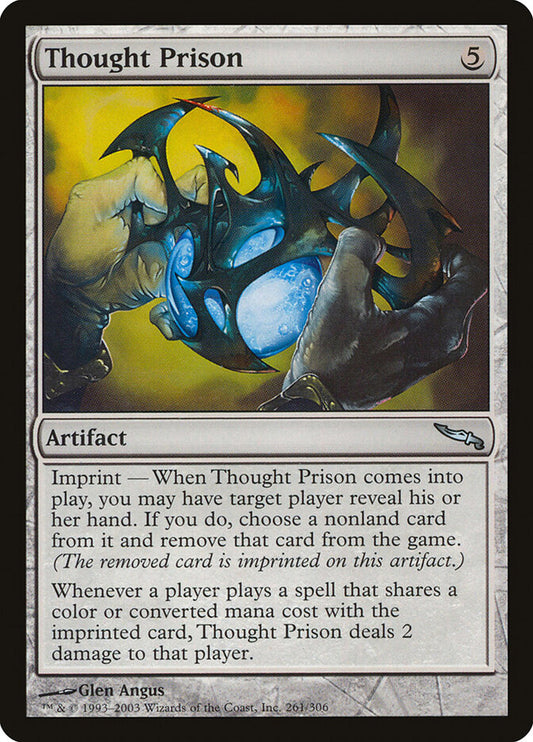 MTG Card Title: Thought Prison MRD/261