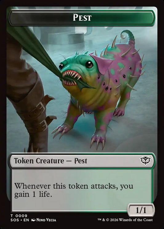 MTG Card Title: Pest TSOS/9