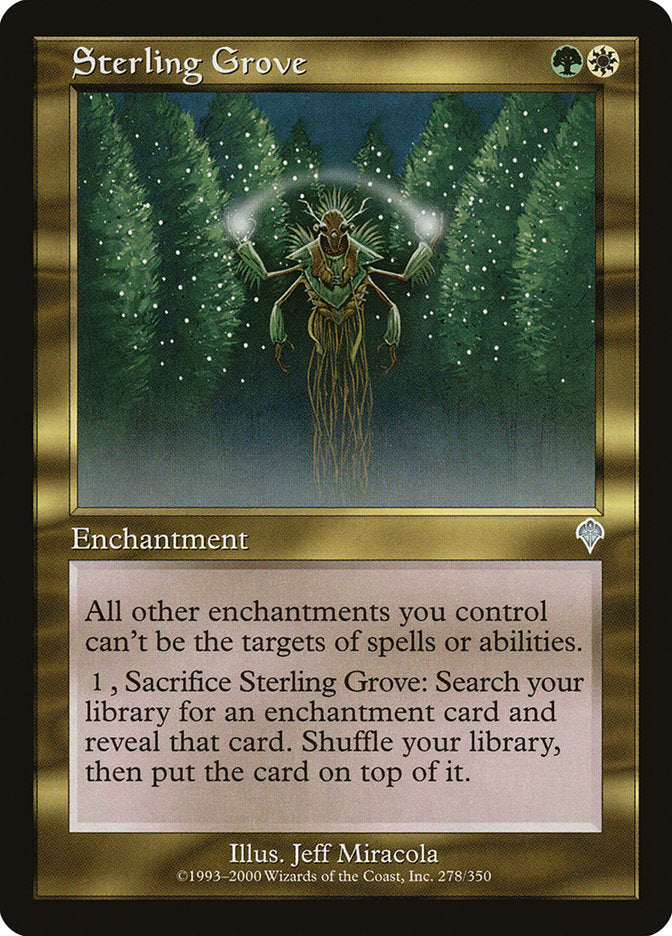 MTG Card Title: Sterling Grove INV/278