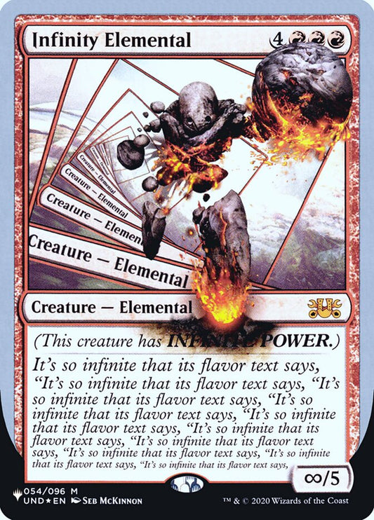 MTG Card Title: Infinity Elemental ULST/29