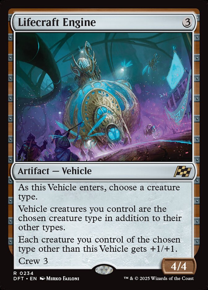 MTG Card Title: Lifecraft Engine DFT/234