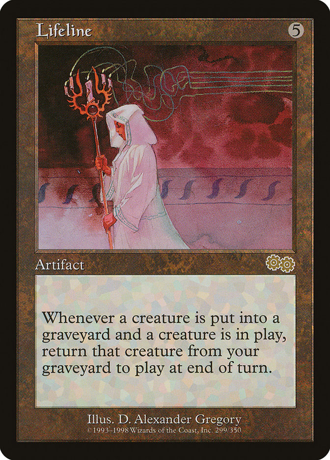 MTG Card Title: Lifeline USG/299