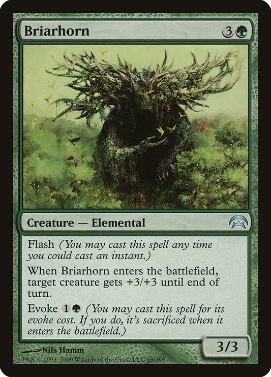 MTG Card Title: Briarhorn HOP/69