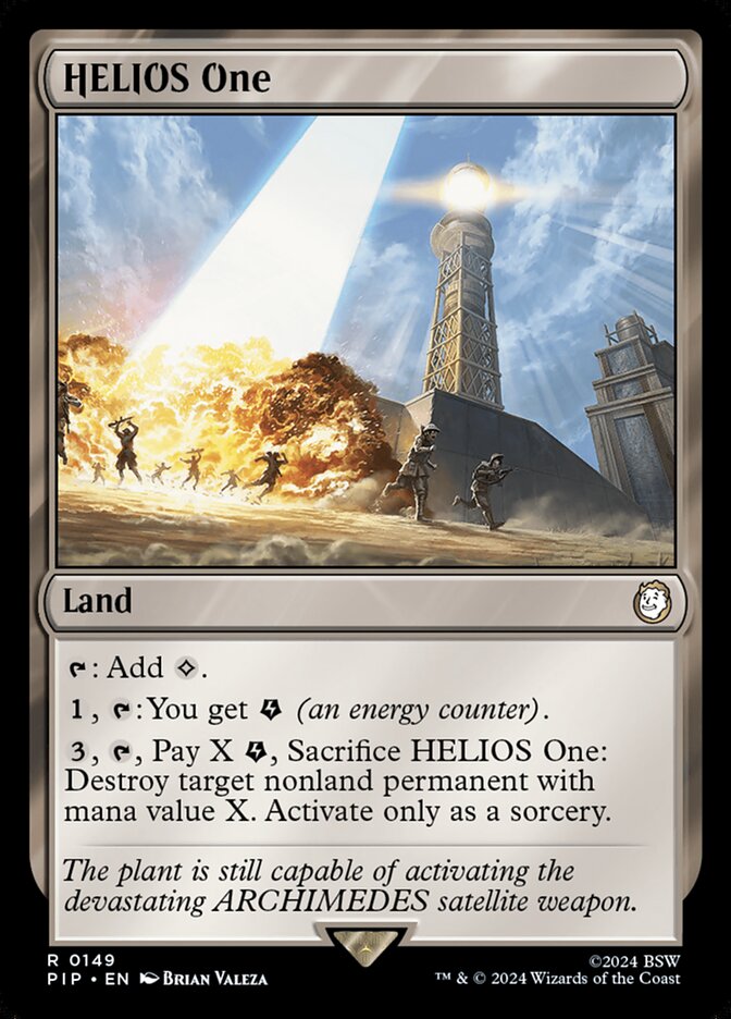 MTG Card Title: HELIOS One PIP/149