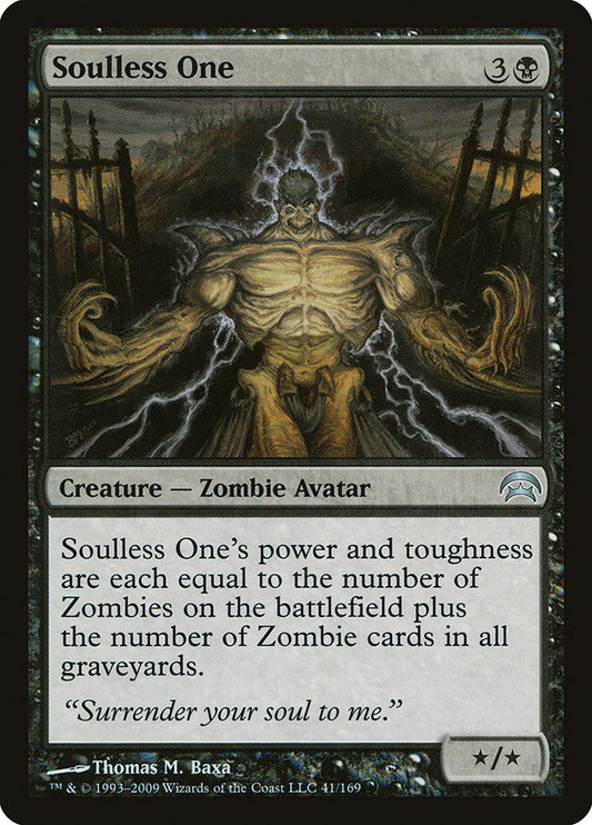 MTG Card Title: Soulless One HOP/41