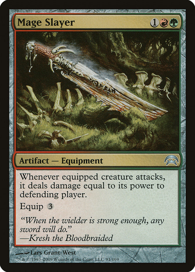 MTG Card Title: Mage Slayer HOP/91