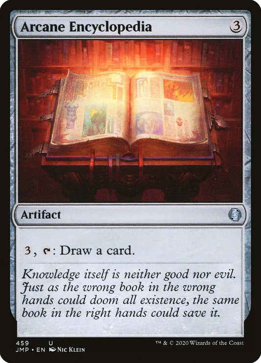 MTG Card Title: Arcane Encyclopedia JMP/459