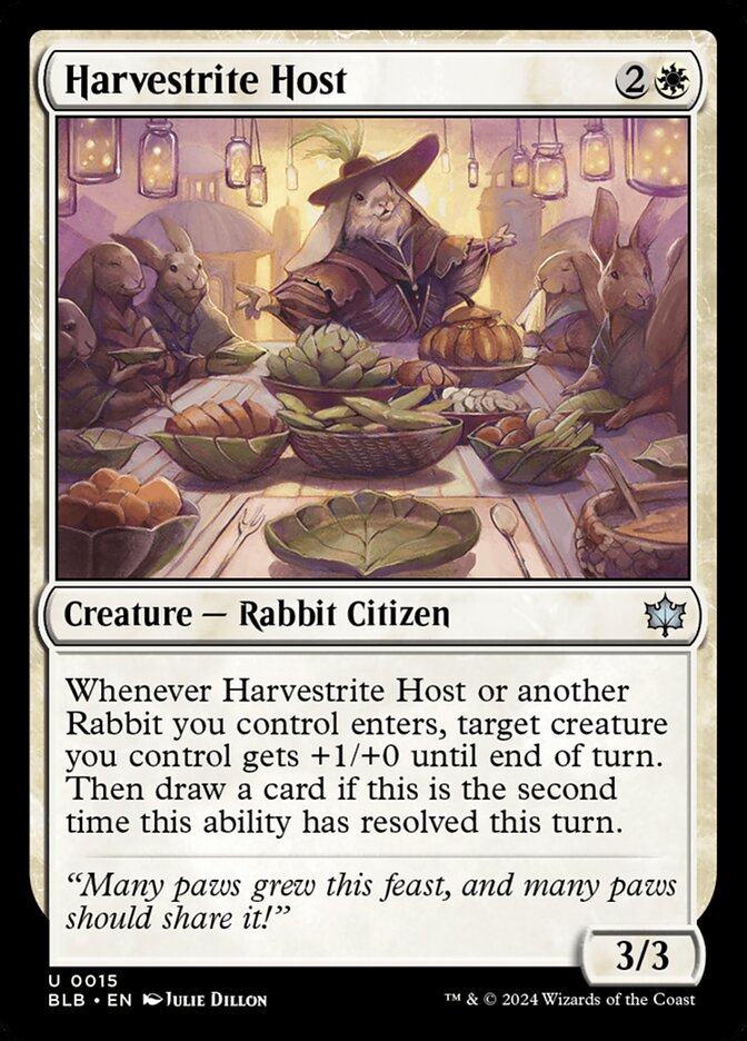 MTG Card Title: Harvestrite Host BLB/15