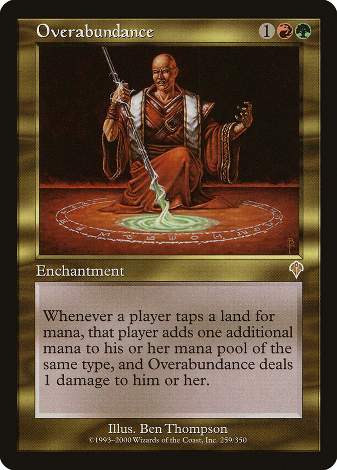 MTG Card Title: Overabundance INV/259