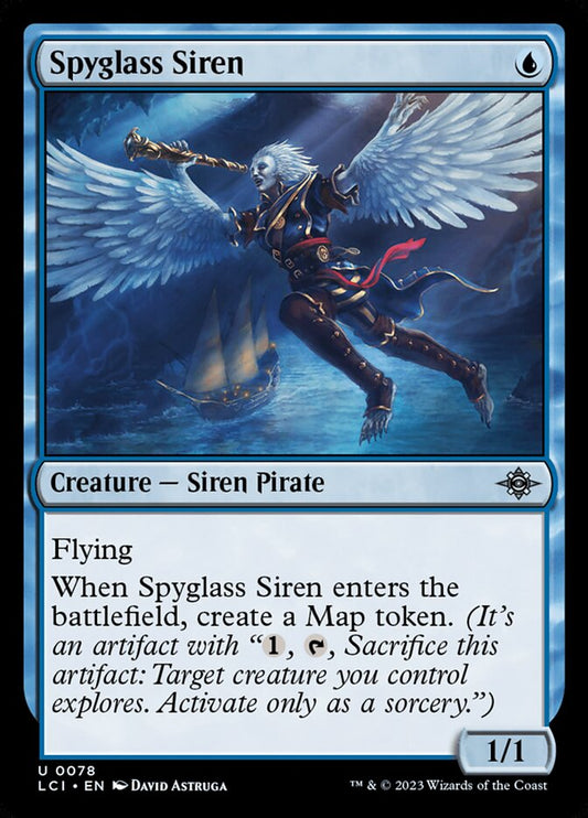 MTG Card Title: Spyglass Siren LCI/78