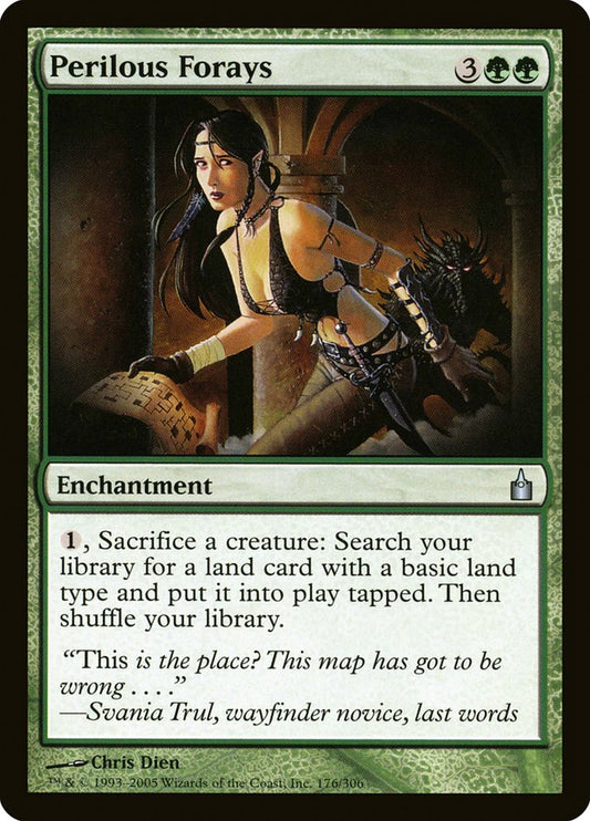 MTG Card Title: Perilous Forays RAV/176