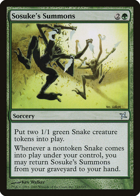 MTG Card Title: Sosuke's Summons BOK/145