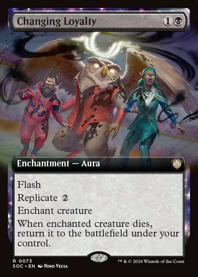MTG Card Title: Changing Loyalty SOC/73