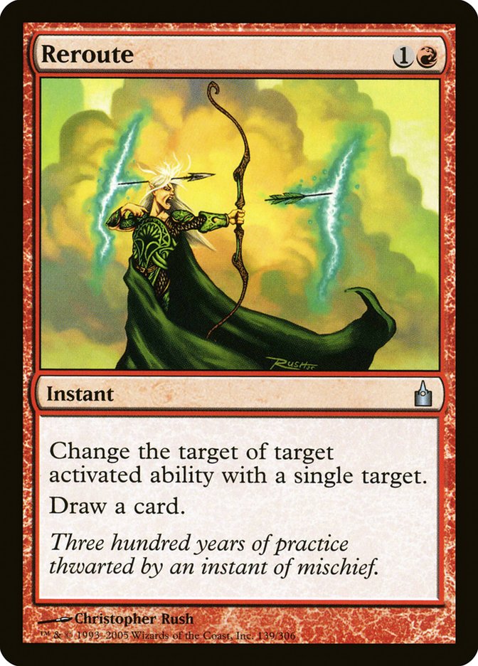 MTG Card Title: Reroute RAV/139