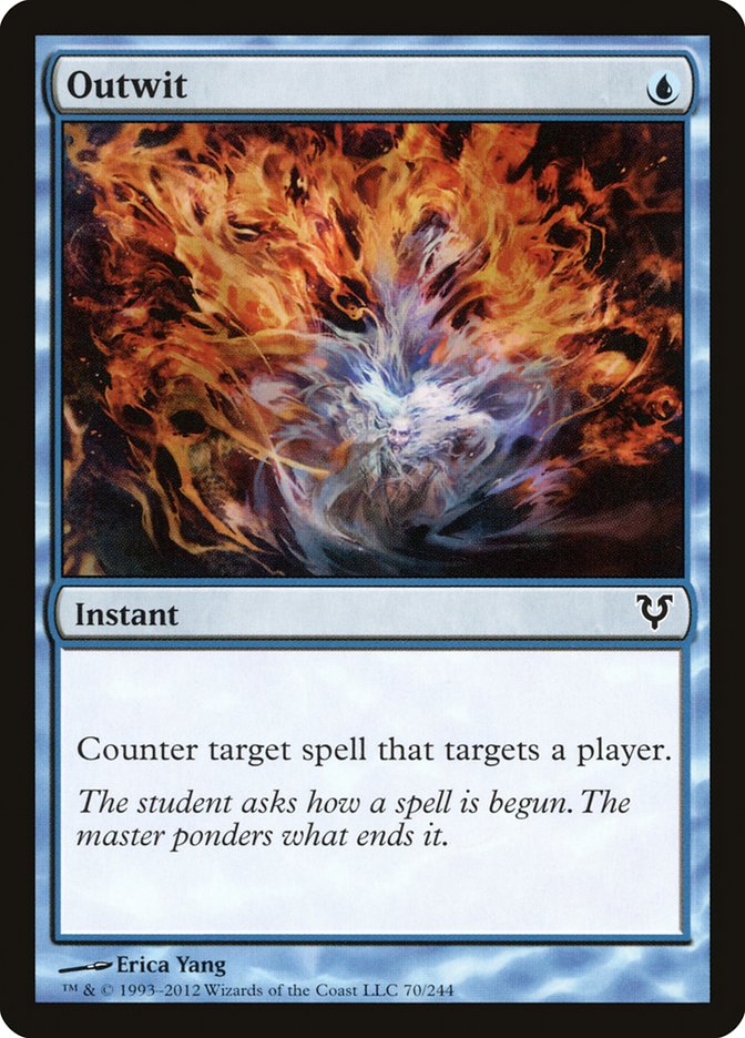 MTG Card Title: Outwit AVR/70