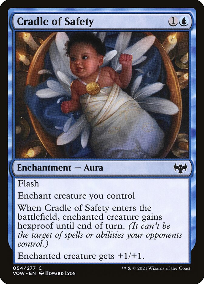 MTG Card Title: Cradle of Safety VOW/54