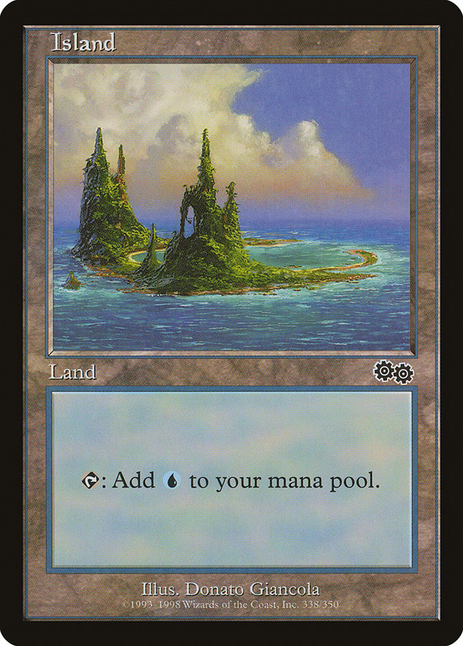 MTG Card Title: Island USG/338