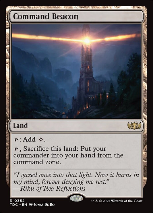 MTG Card Title: Command Beacon TDC/352