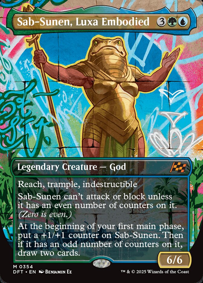 MTG Card Title: Sab-Sunen, Luxa Embodied DFT/354