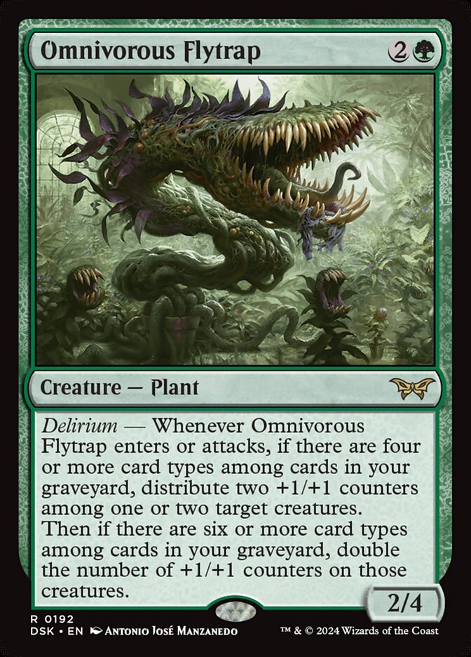 MTG Card Title: Omnivorous Flytrap DSK/192