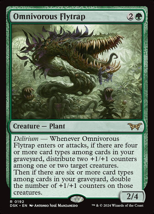 MTG Card Title: Omnivorous Flytrap DSK/192