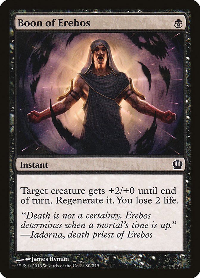 MTG Card Title: Boon of Erebos THS/80