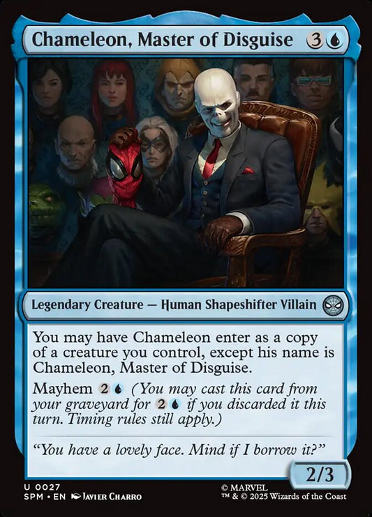 MTG Card Title: Chameleon, Master of Disguise SPM/27