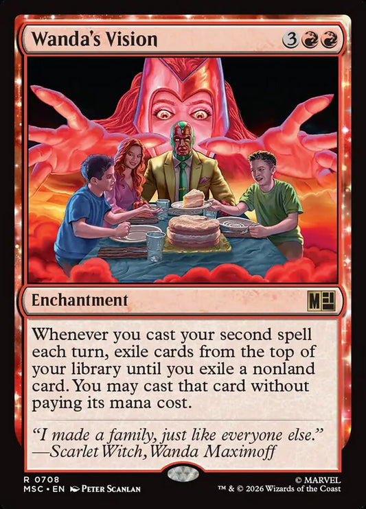 MTG Card Title: Wanda's Vision MSC/708