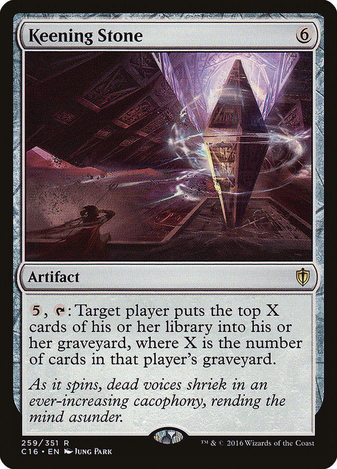 MTG Card Title: Keening Stone C16/259