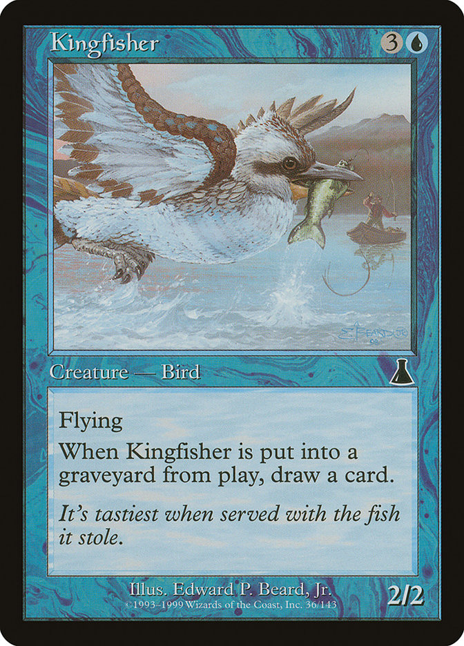 MTG Card Title: Kingfisher UDS/36