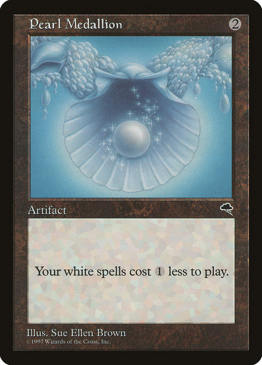 MTG Card Title: Pearl Medallion TMP/300