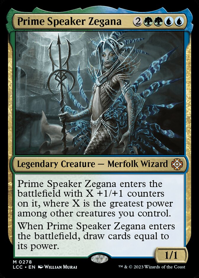 MTG Card Title: Prime Speaker Zegana LCC/278