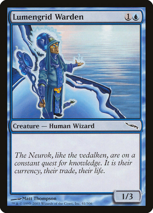MTG Card Title: Lumengrid Warden MRD/41