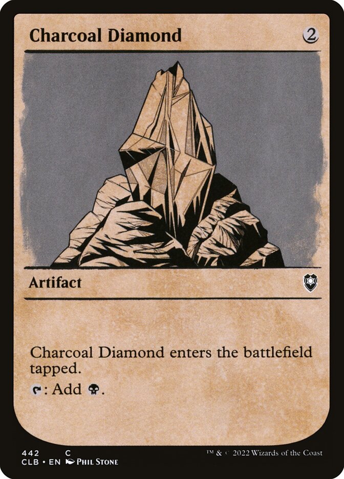 MTG Card Title: Charcoal Diamond CLB/442
