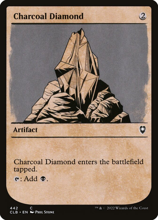 MTG Card Title: Charcoal Diamond CLB/442