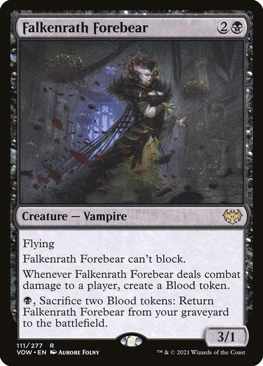 MTG Card Title: Falkenrath Forebear VOW/111