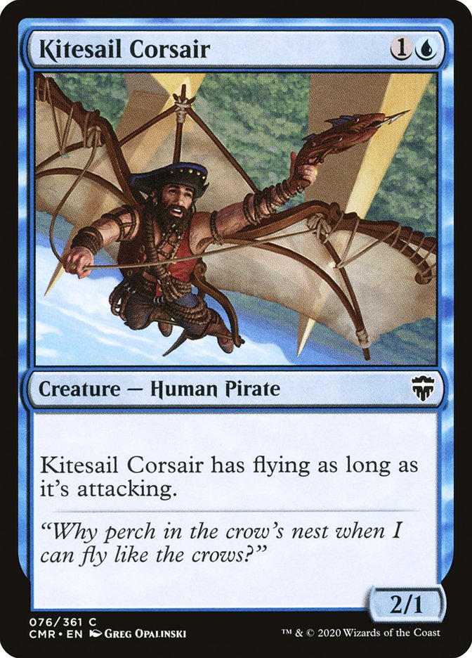 MTG Card Title: Kitesail Corsair CMR/76