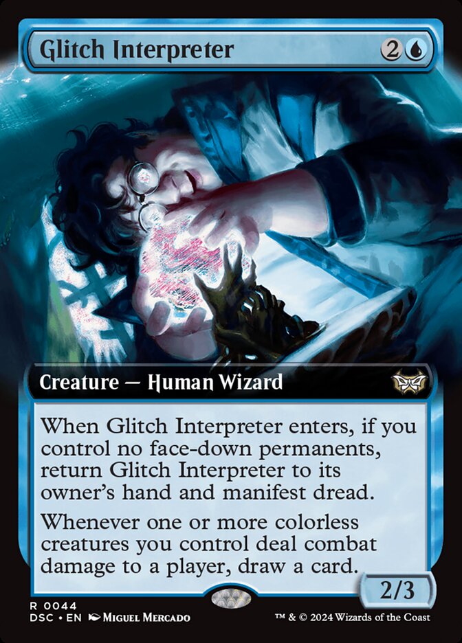MTG Card Title: Glitch Interpreter DSC/44