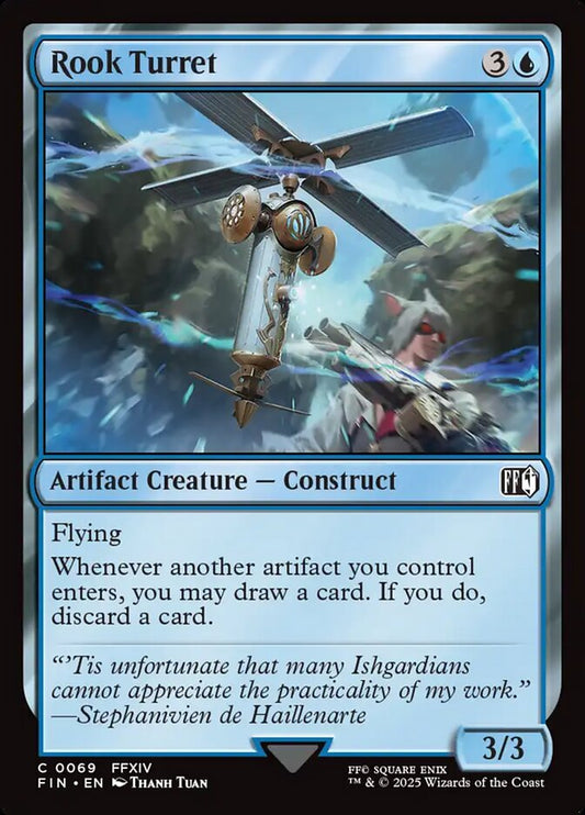 MTG Card Title: Rook Turret FIN/69