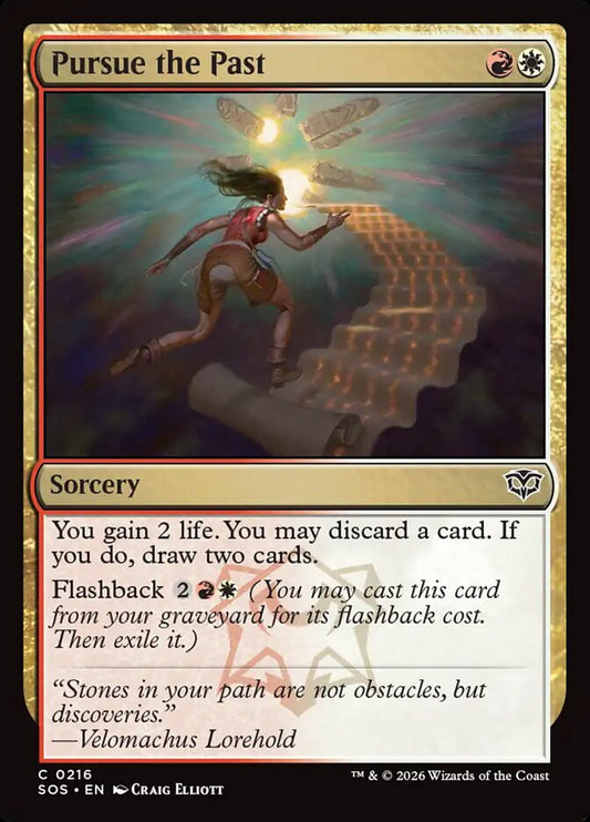MTG Card Title: Pursue the Past SOS/216
